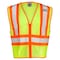 Kishigo S, Lime Class 2, Contrasting Mesh Vest 1056-S - alternate 1